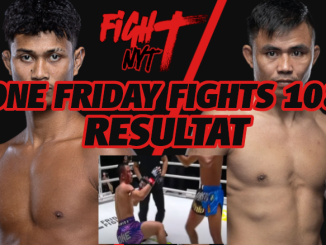 Kongchai Chanaidonmueang och Chokpreecha PK Saenchai inför ONE Friday Fights 108, samt en knockout-scen från galan