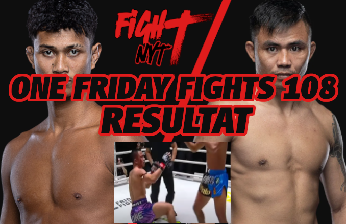 ONE Friday Fights 108 – Resultat och höjdpunkter från Lumpinee Stadium
