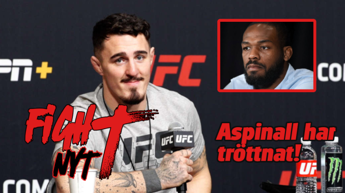 Apinall Jones Bild på Tom Aspinal & Jon Jones