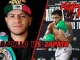 Erick Badillo och Gerardo Zapata inför eliminationsmatch i junior flugvikt