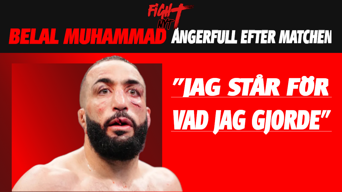 Belal Muhammad erkänner misstag mot Della Maddalena – UFC 315