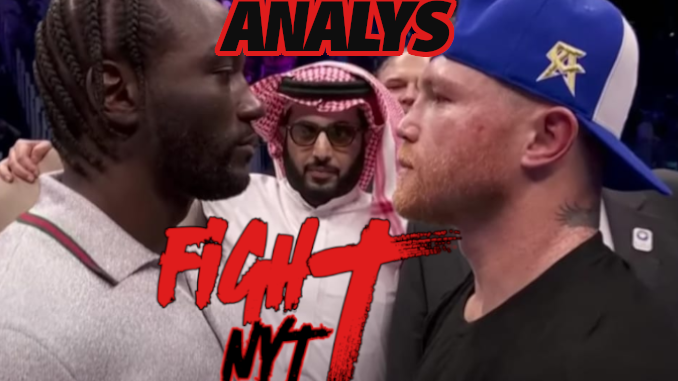 Canelo Alvarez vs Terence Crawford – Intensiv staredown inför stormatch Canelo Alvarez och Terence Crawford stirrar på varandra inför sin supermatch
