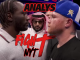 Canelo Alvarez och Terence Crawford stirrar på varandra inför sin supermatch