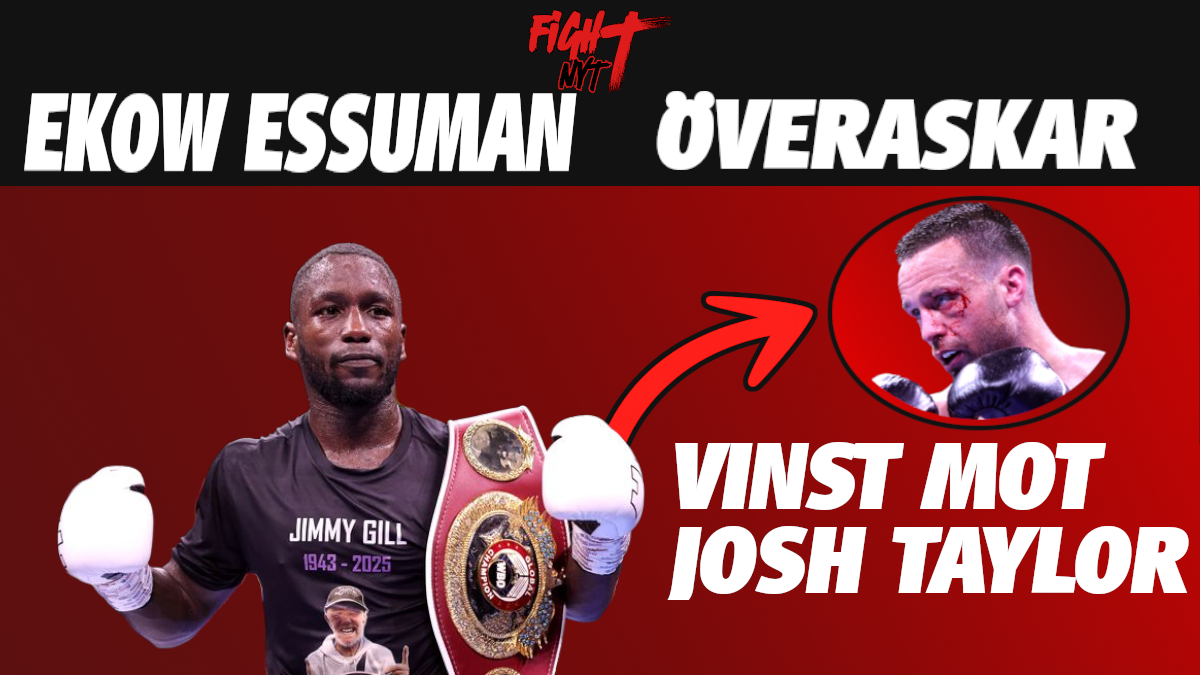 Ekow Essuman överraskar efter vinst mot Josh Taylor