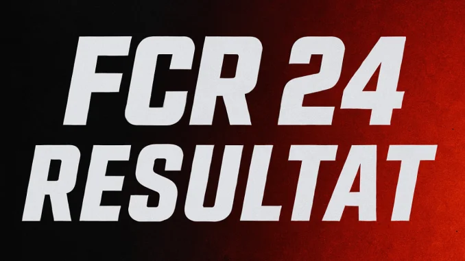 FCR 24 – Resultat från galan i Malmö FCR 24 resultat
