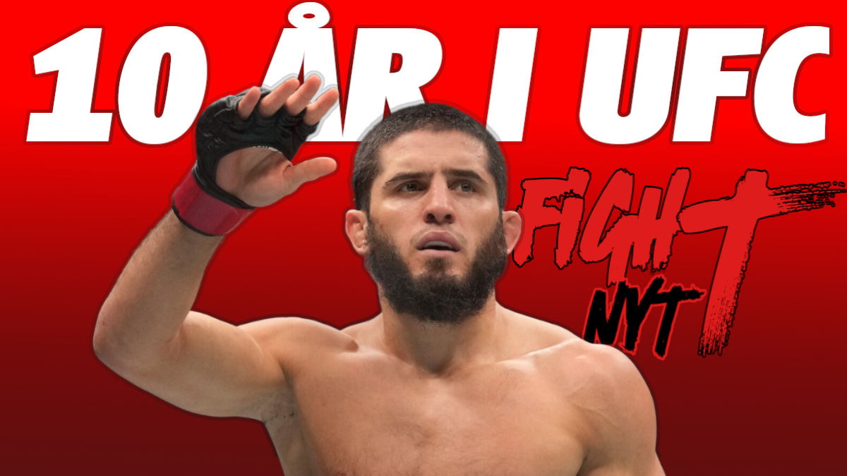 Islam Makhachev firar 10 år i UFC med imponerande karriär