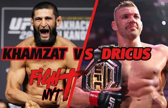 Khamzat Chimaev möter Dricus Du Plessis i huvudmatchen på UFC 319 i Chicago