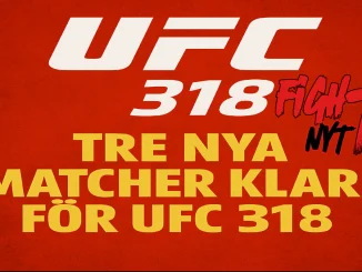 Promotionsbild för UFC 318 med Kyler Phillips, Jimmy Crute och Carli Judice inför sommarens gala i New Orleans