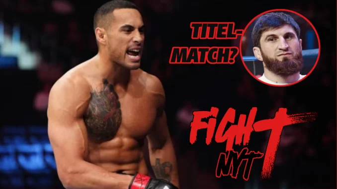 Carlos Ulberg utmanar Magomed Ankalaev om UFC-titeln Carlos Ulberg och Magomed Ankalaev inför möjlig titelmatch i UFC