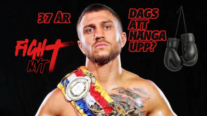 Vasiliy Lomachenko med bälte – dags att hänga upp handskarna?